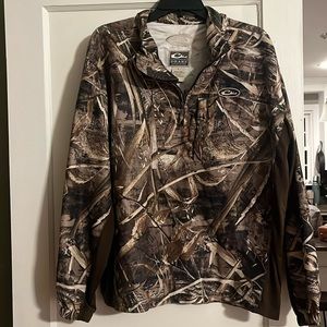 Drake Camo quarter zip size M